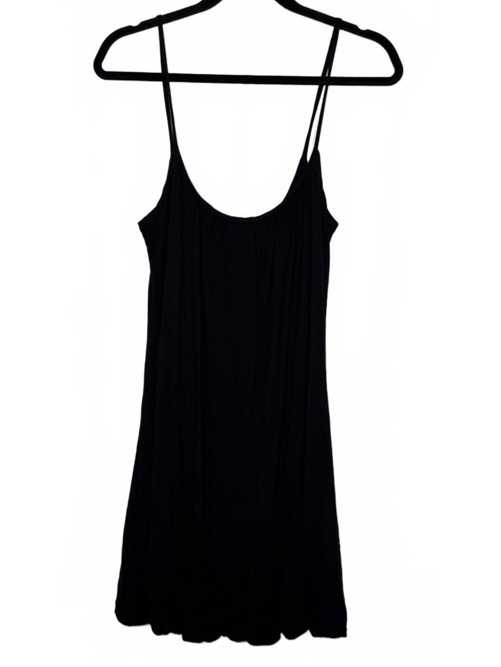 Express Black Modal Spaghetti Strap Slip Dress Size Medium